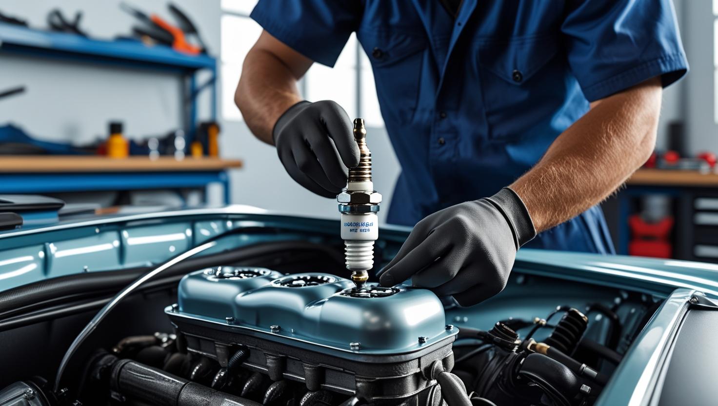 تغيير شمعات الإشعال